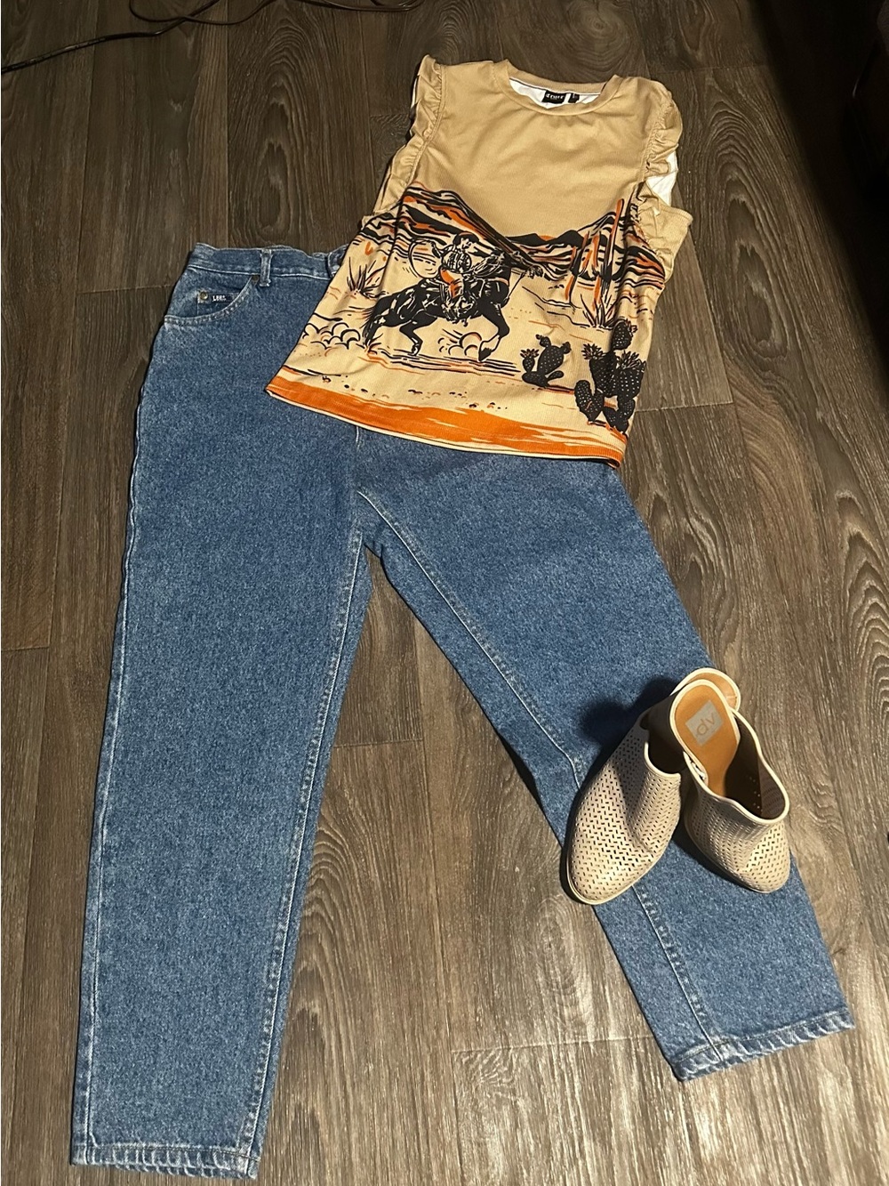 Vintage Classic High-Rise Lee Blue Women’s Jeans